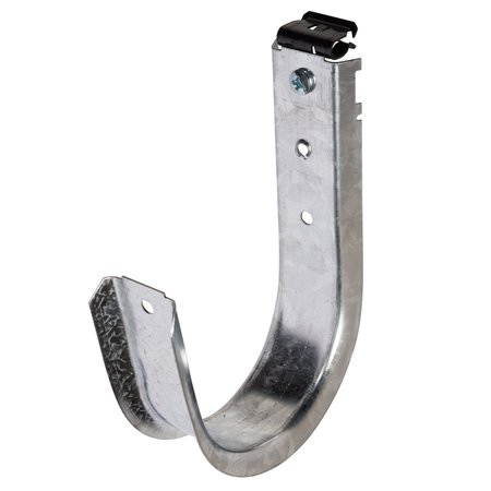 WINNIE INDUSTRIES 4in. J Hook with Hammer on Flange 1/8in. to 1/4in., 25PK WJH64HOK-24